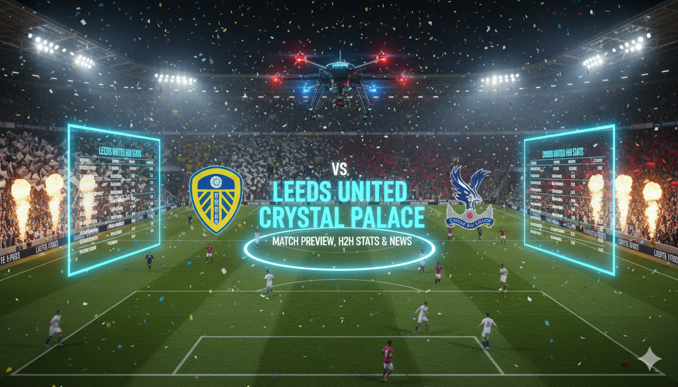 Leeds United vs Crystal Palace: Match Preview, H2H Stats & News