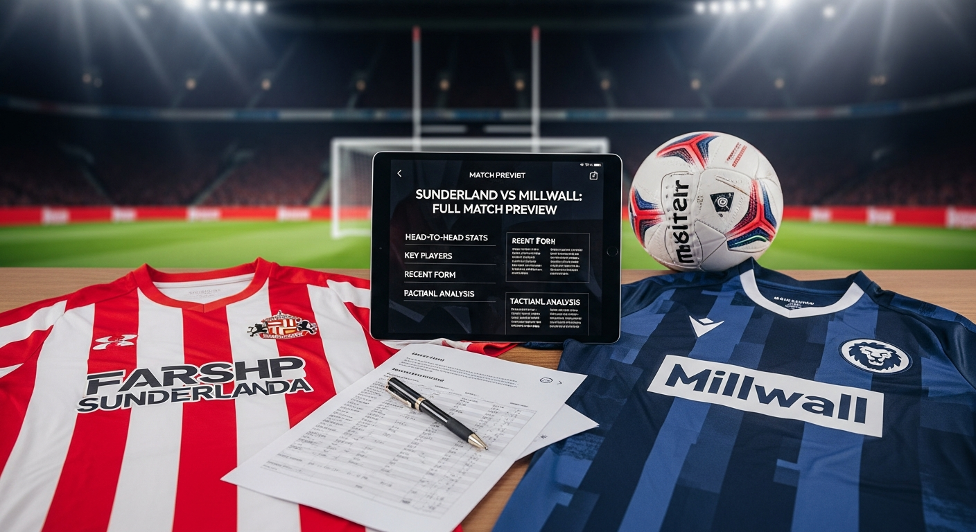 Sunderland vs Millwall: Full Match Preview, Stats, and Key Insights