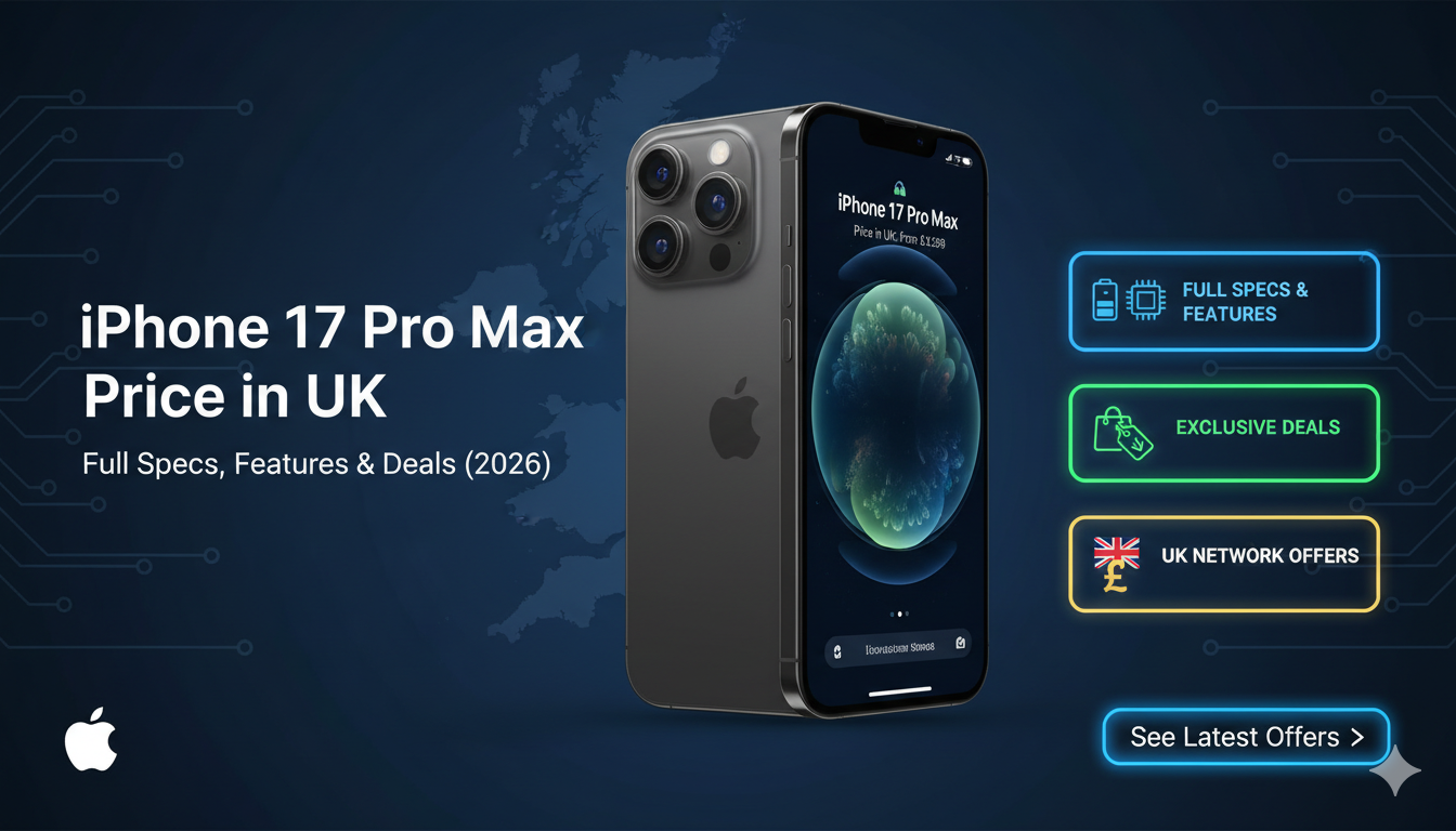 iPhone 17 Pro Max Price in UK: Full Specs, Features & Deals (2026)